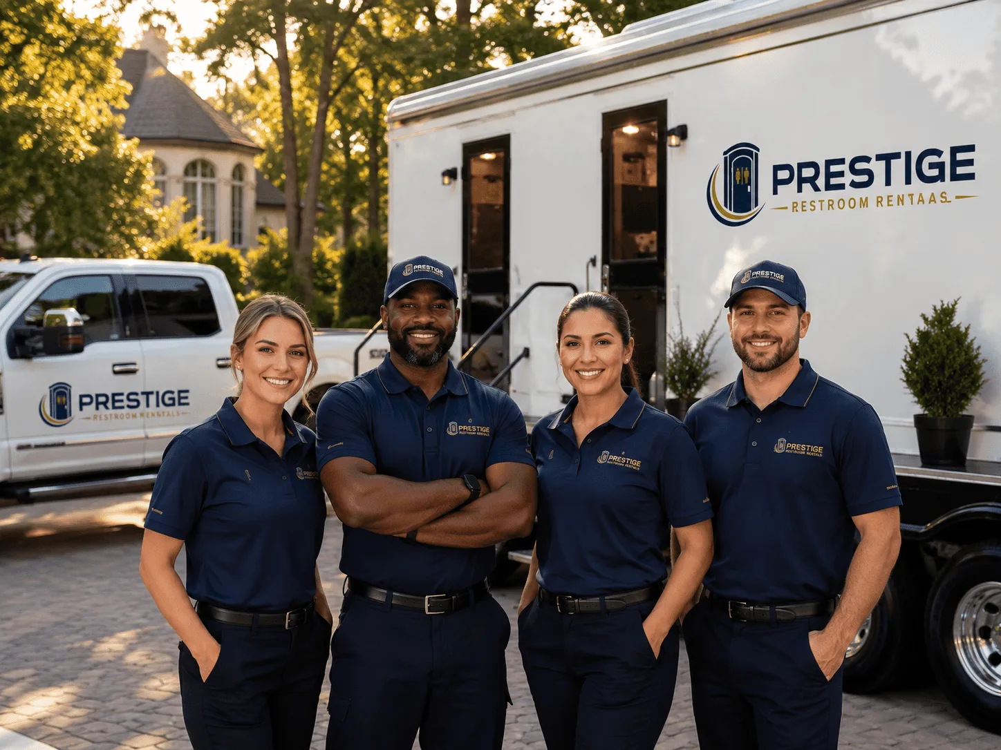 Trusted Luxury Portable Restrooms company in Weldon, IL